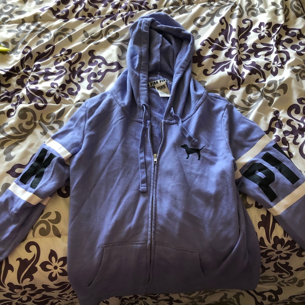 PINK Zip Up Hoodie